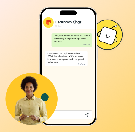 LearnBox chatbot assistant preview